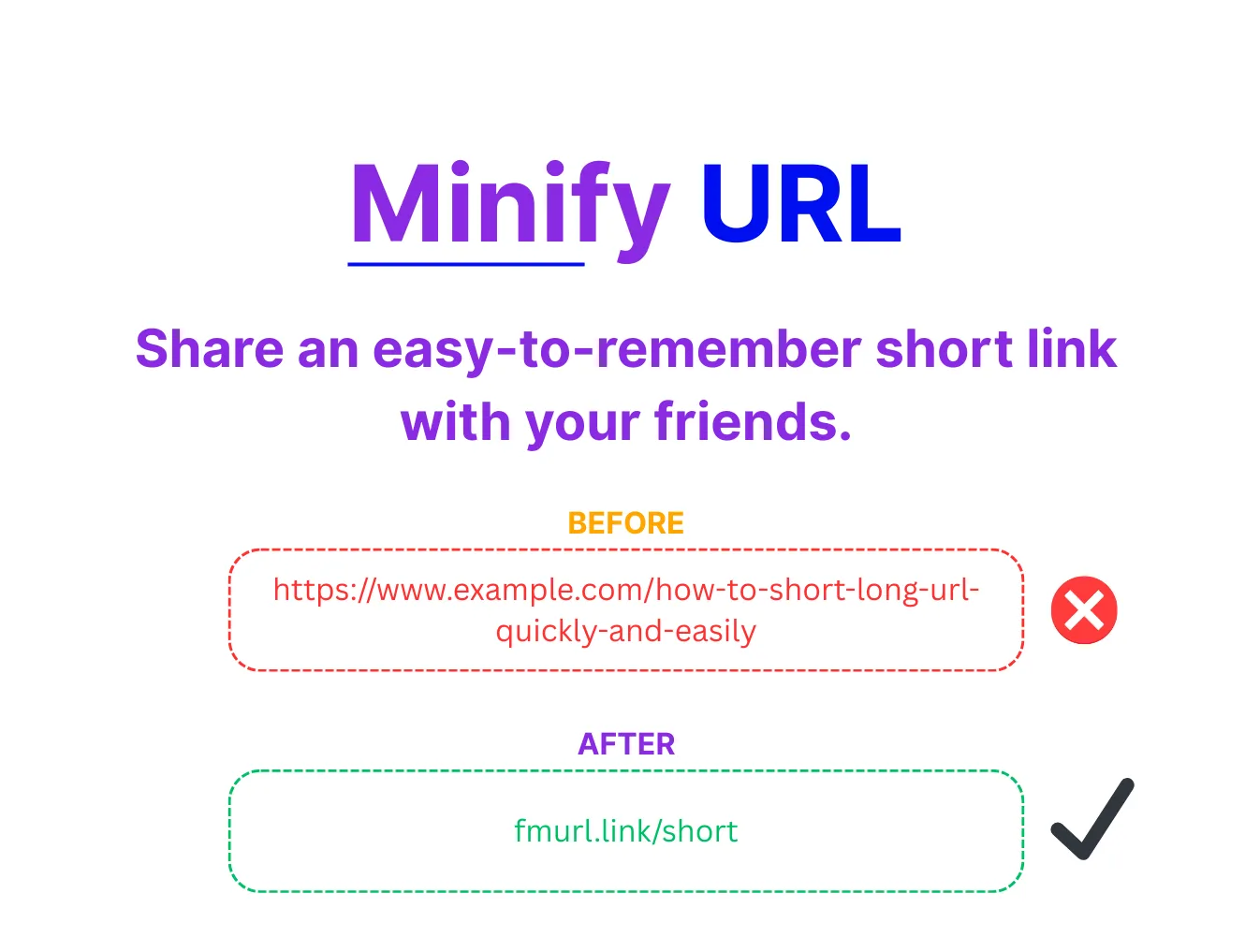 minify your long url for free