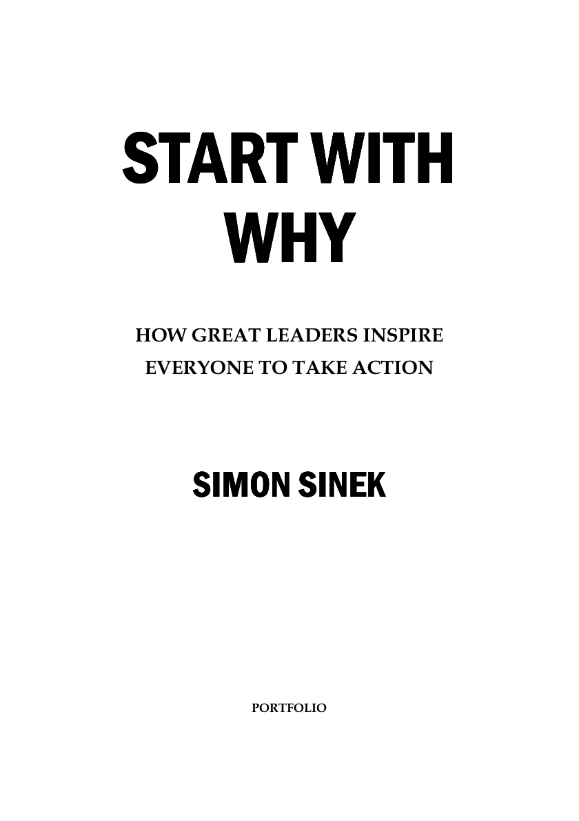 START WITH WHY